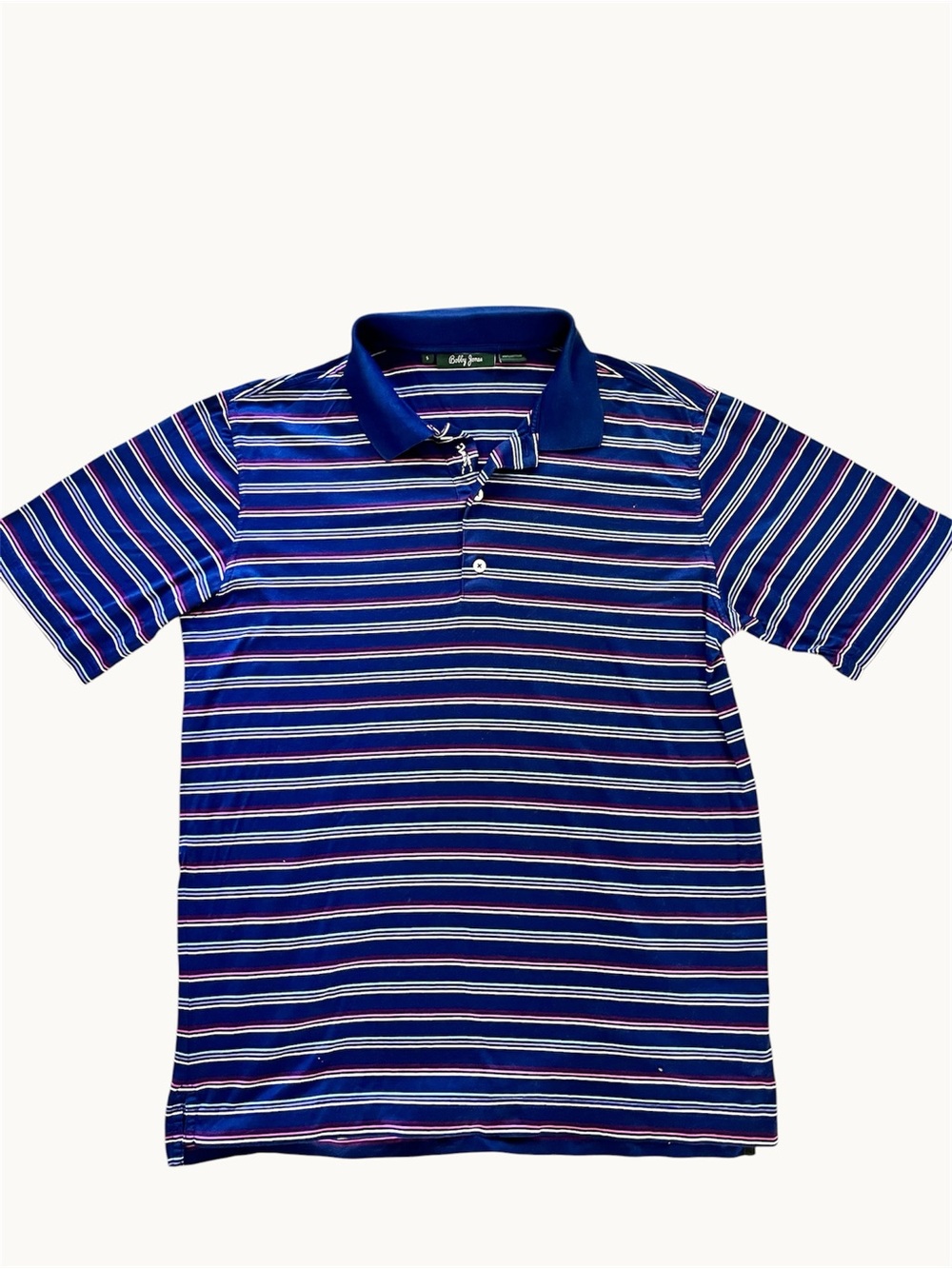 Bobby Jones Polo Golf Shirt 100% cotton Pickleball Paddle Tennis Size S
